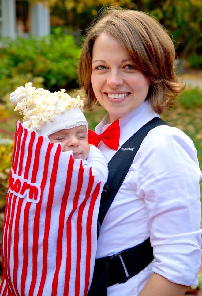 21 brilliant baby carrier Halloween costumes