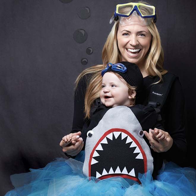 21 brilliant baby carrier Halloween costumes