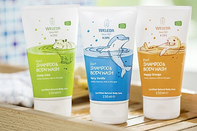 weleda shampoo wash for kids