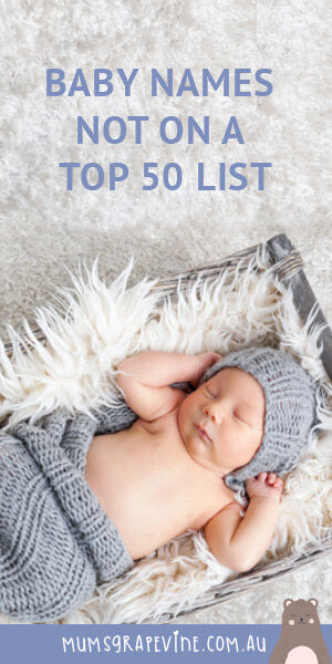 Unique baby names you won't find on a top 50 list | Mum's Grapevine