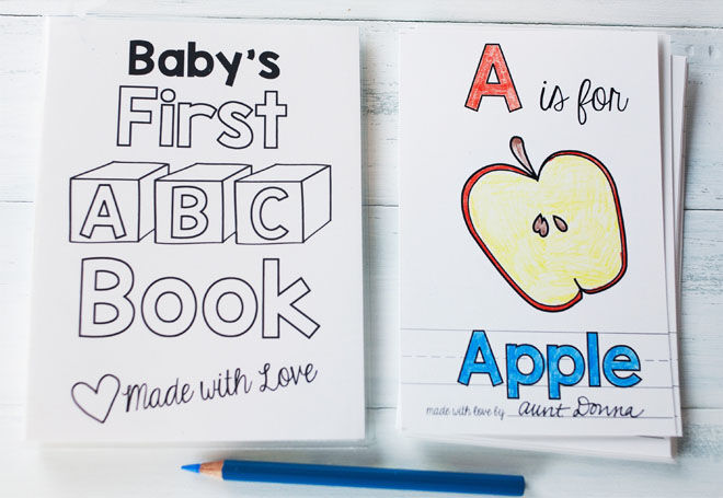 Baby's first book baby shower guest book