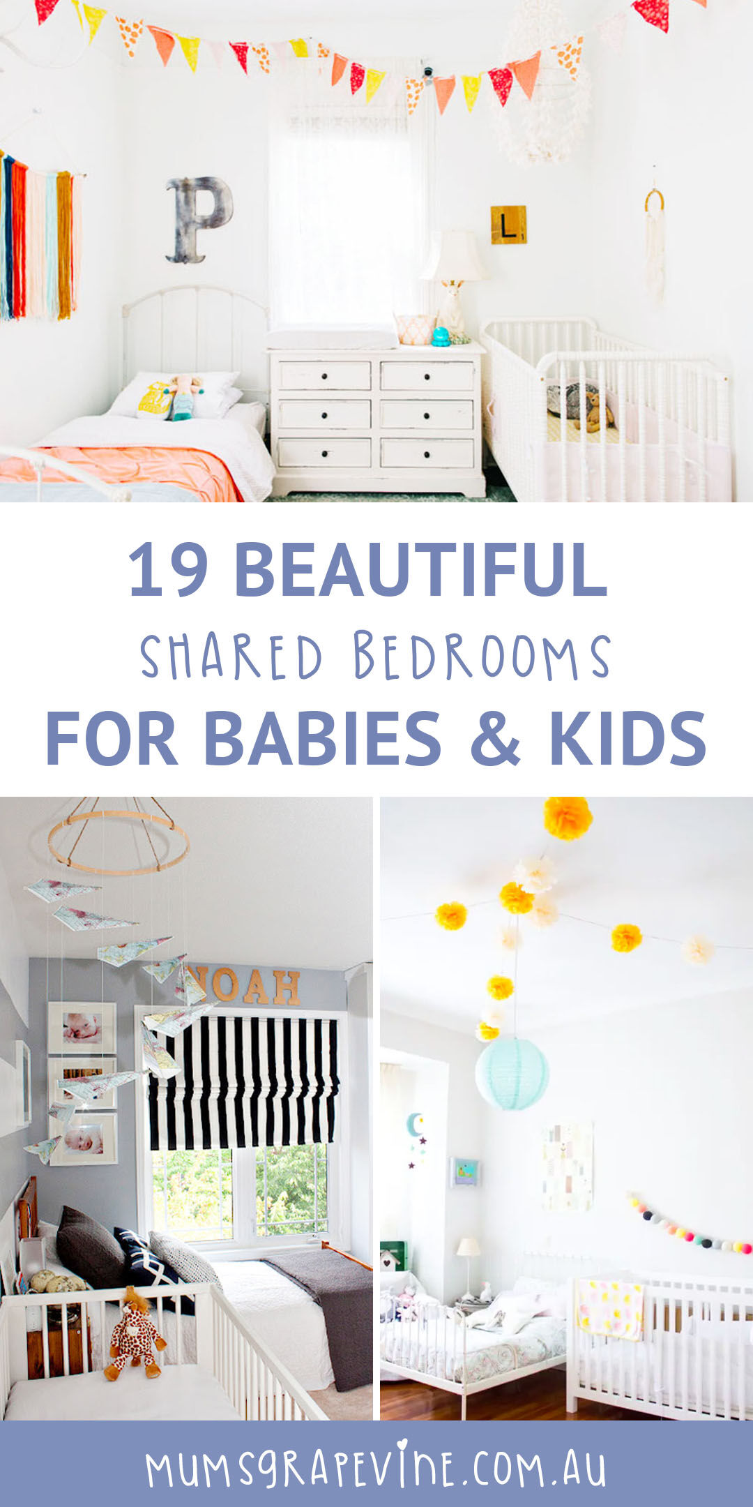 12 beautiful shared bedroom ideas for babies and kids