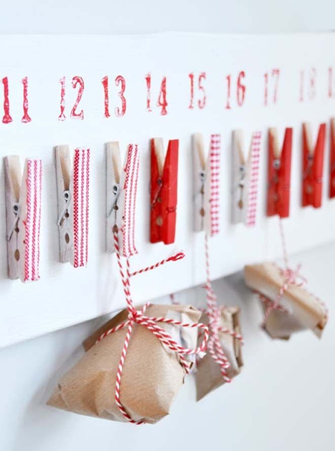 DIY Advent calendars craft make it yourself