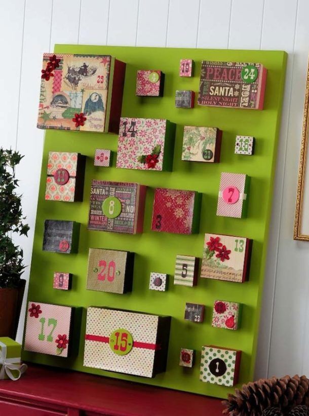 17 Creative DIY Advent Calendars to Count Down Christmas