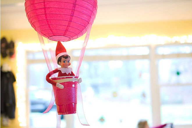 Hot Air Balloon elf on the shelf