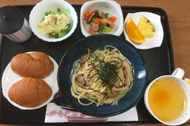 Japanese maternity ward food