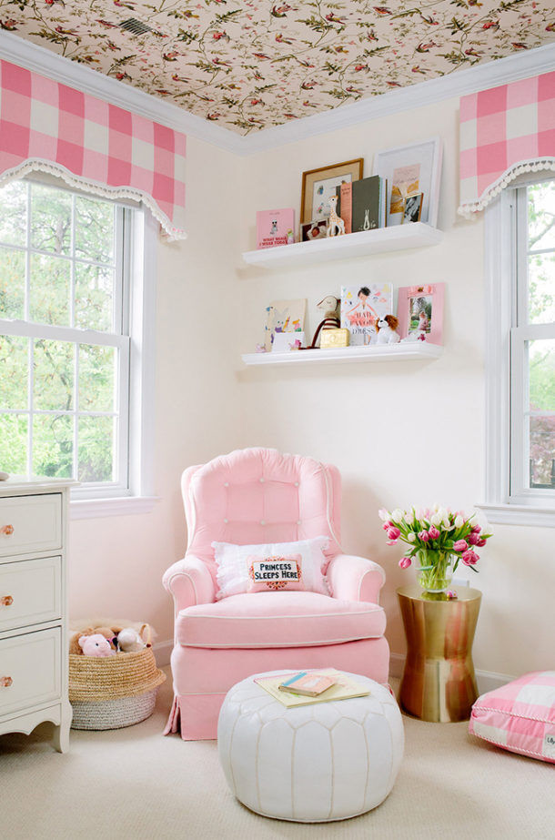 Nursery Trend 15 Creative Ceiling Wallpaper Ideas