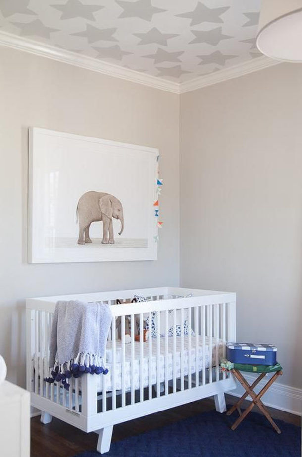 Nursery Trend: 15 Creative Ceiling Wallpaper Ideas