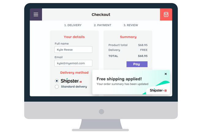 Shipster Australia Post free online delivery