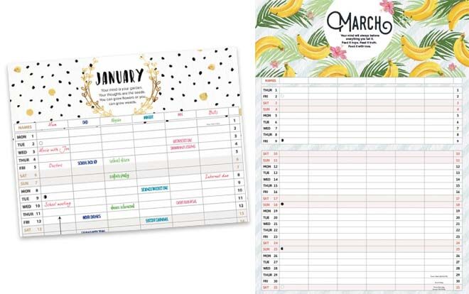 8 family planners for staying organised in 2018 | Mum's Grapevine