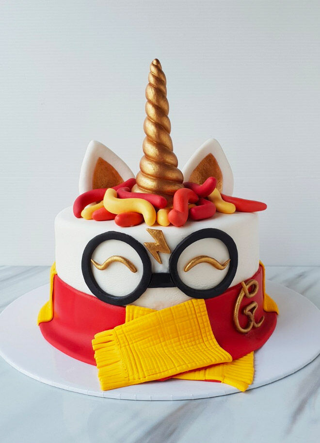 Unicorn Cake Harry Potter