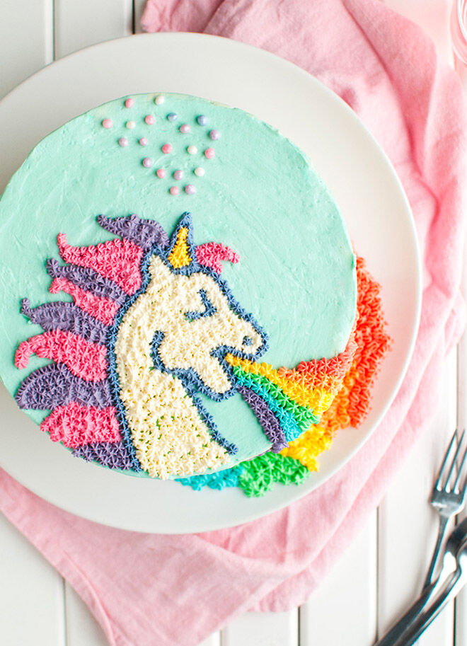 Unicorn Cake The Tough Cookie