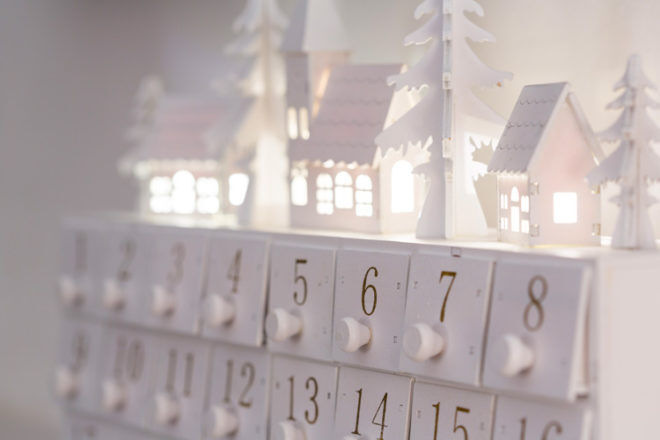 Choc-free advent calendar ideas