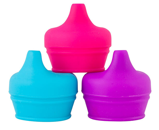 Make any cup into a sippy cup with Boon Snug Spout