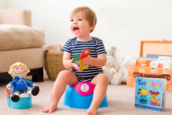 Toilet training for toddlers Tot on the Pot