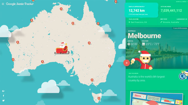 Google Santa Tracker