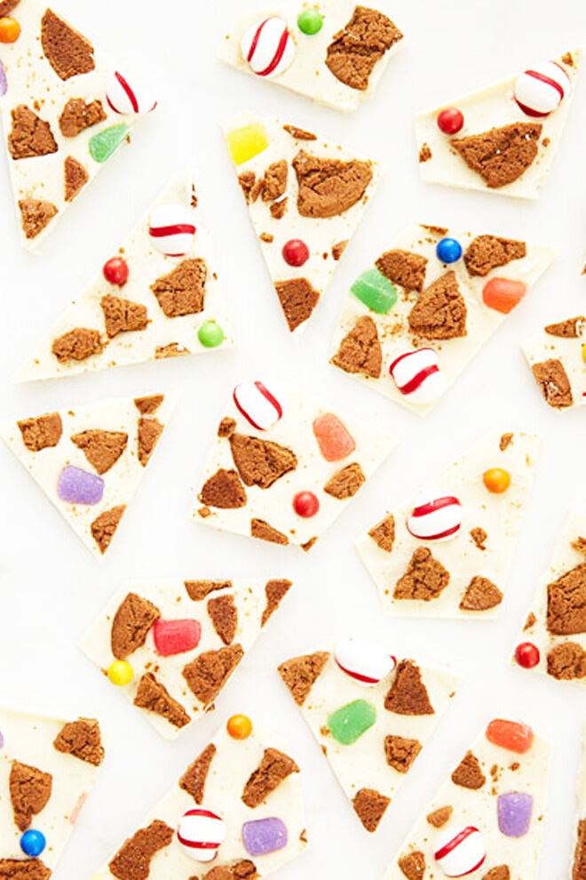 Gingerbread bark