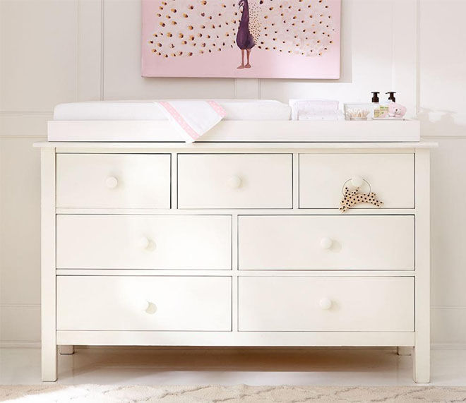 Pottery Barn Kendall Wide Dresser with storage drawers