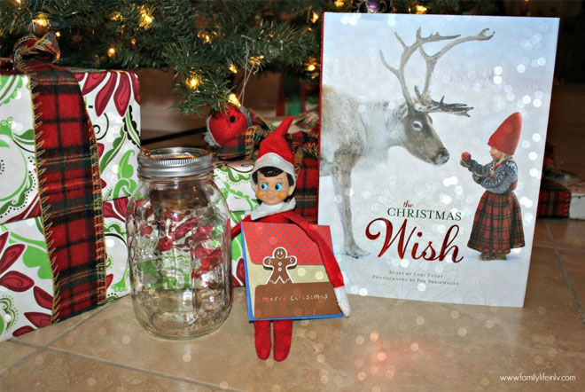 Farewell book from Elf on the Shelf