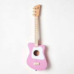 Pink toddler guitar