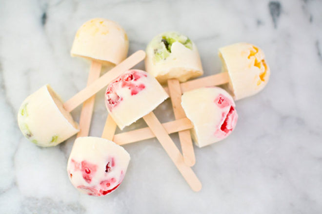 Frozen Yoghurt and Fruit Pops: 12 healthy frozen treats for kids