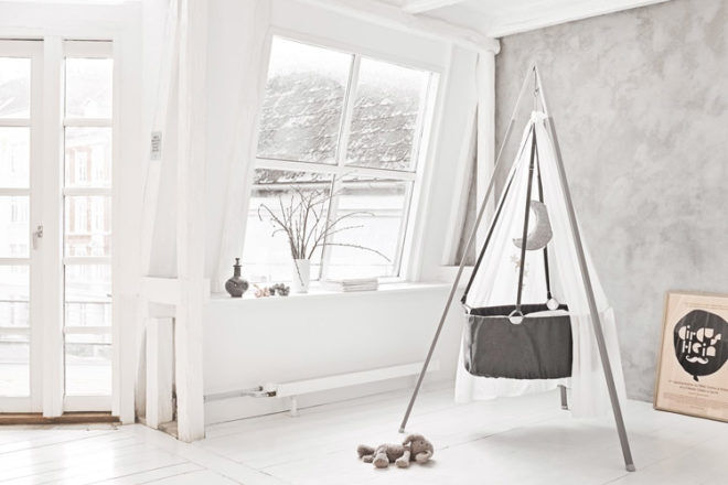 Leander Cradle Grey