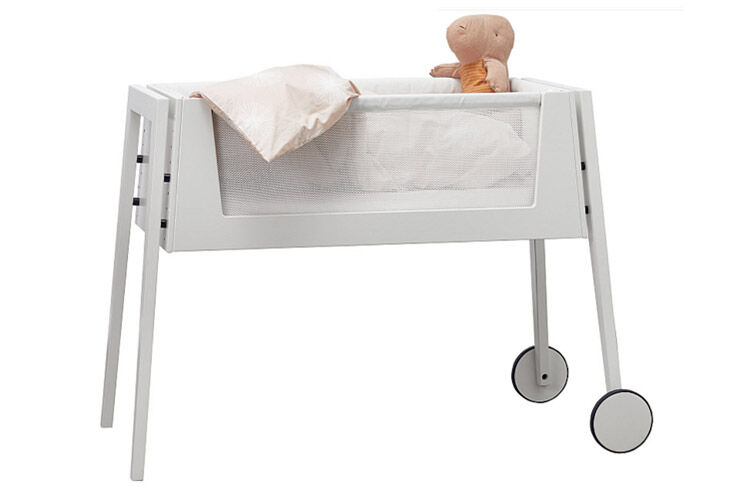 Leander bedside sale crib