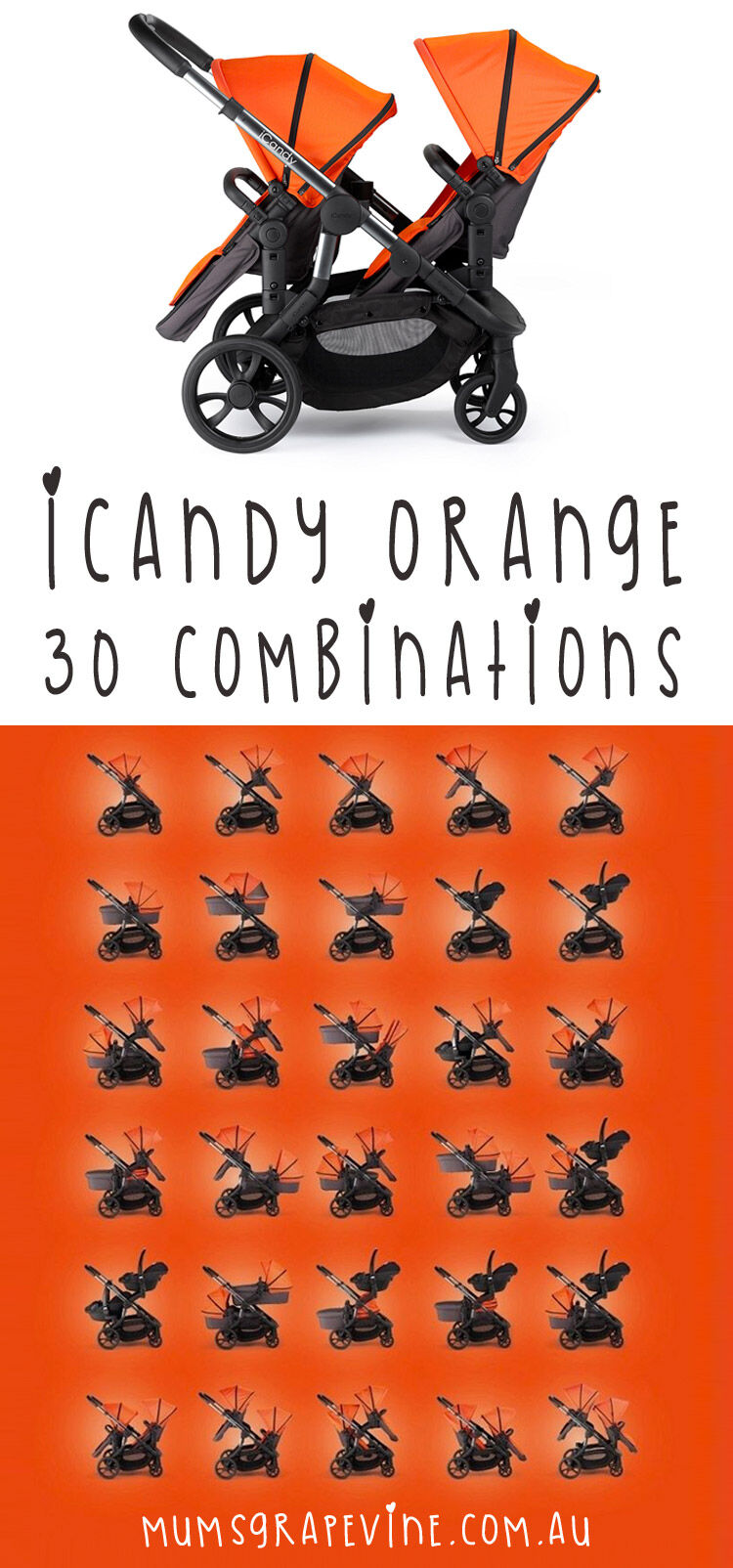 iCandy Orange combinations