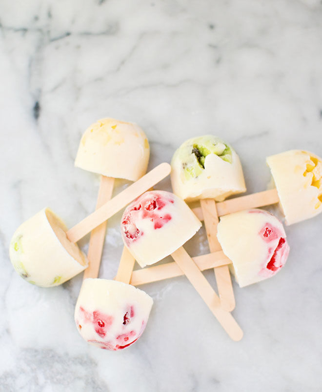 Frozen Yoghurt Pops