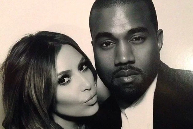 Kim Kardashian Kanye West name third baby