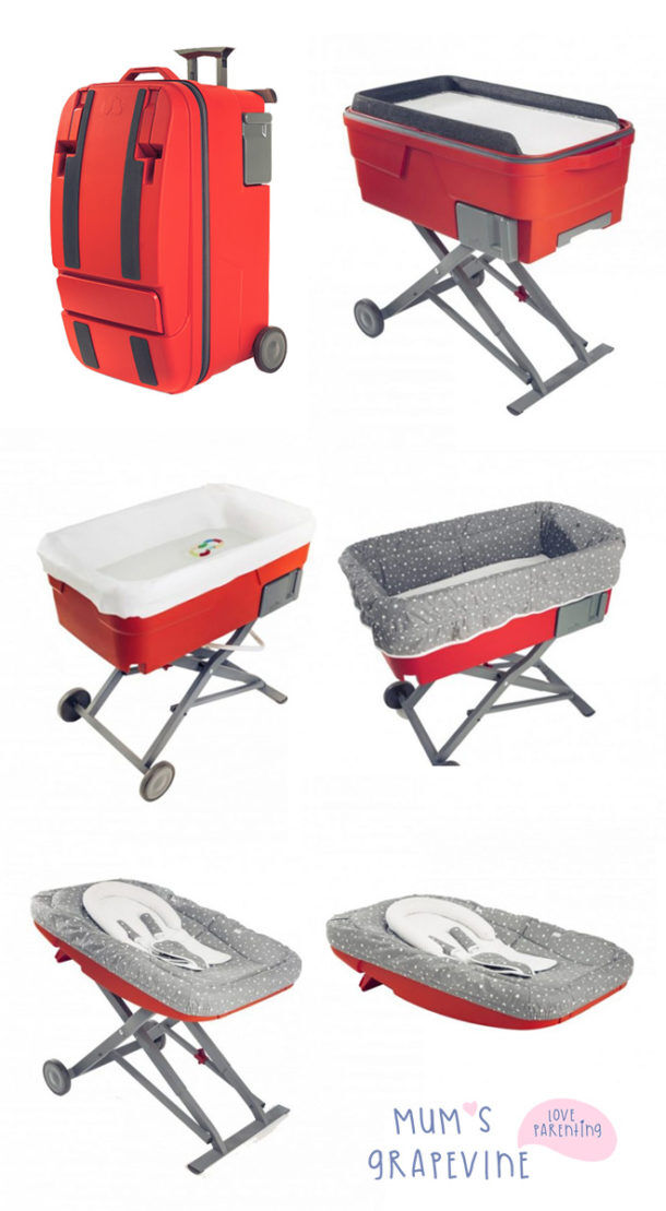 Canailles Dream sixinone baby accessories suitcase Mum's Grapevine