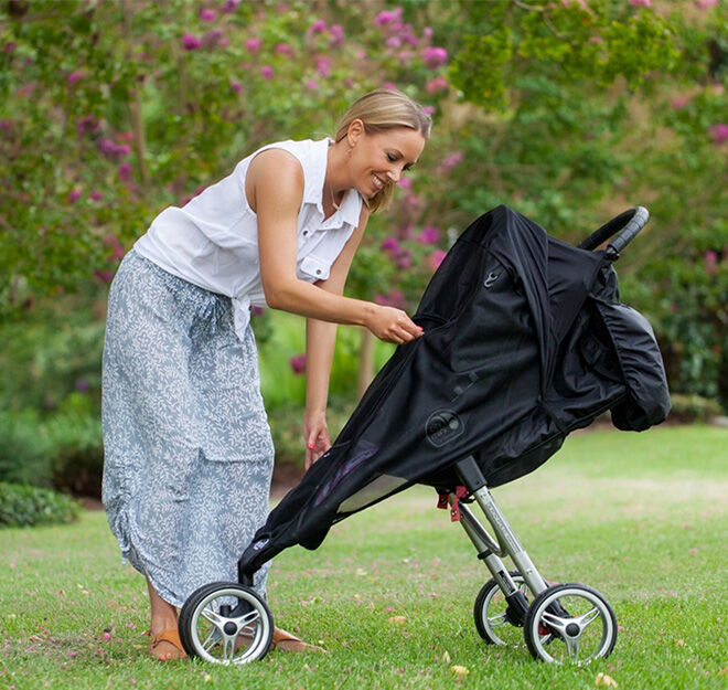 Outlook Baby Shade-a-Babe pram shade