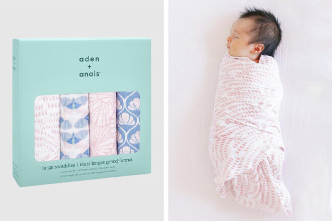 Aden + Anais Muslin Swaddle - Baby Shower Gifts