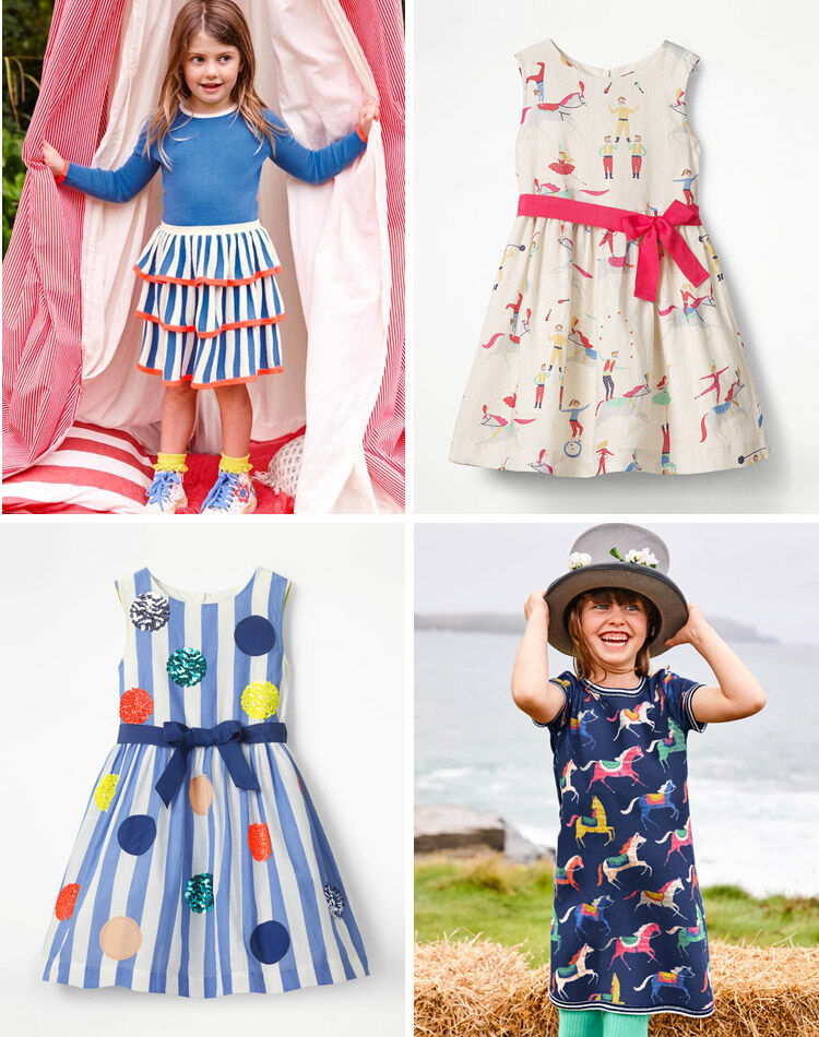 Mini Boden Circus Collection Dress