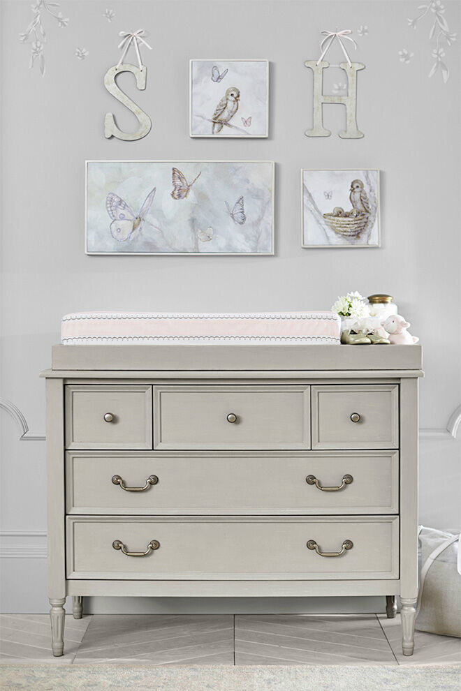 Pottery barn clearance changing table topper