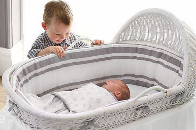Pottery Barn Bassinet and Mattress Pad FI