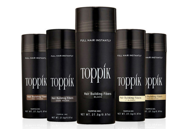 Toppik hair fibres for postpartum loss