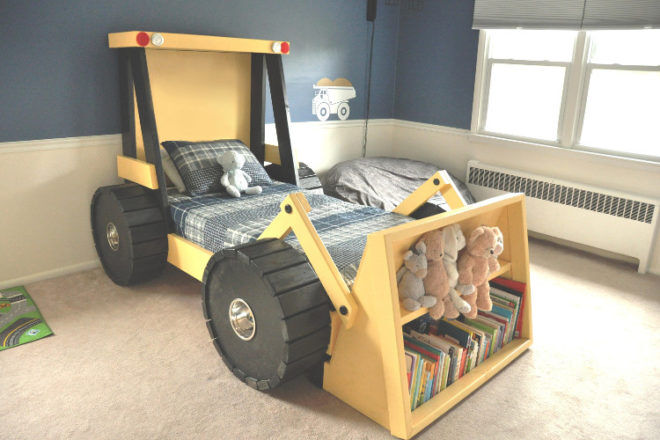 Construction truck bed plans by Hammer Tree on Etsy
