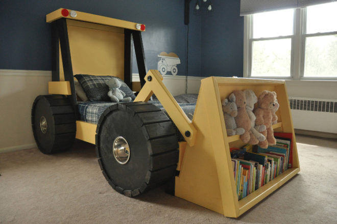 Construction truck bed plans by Hammer Tree on Etsy