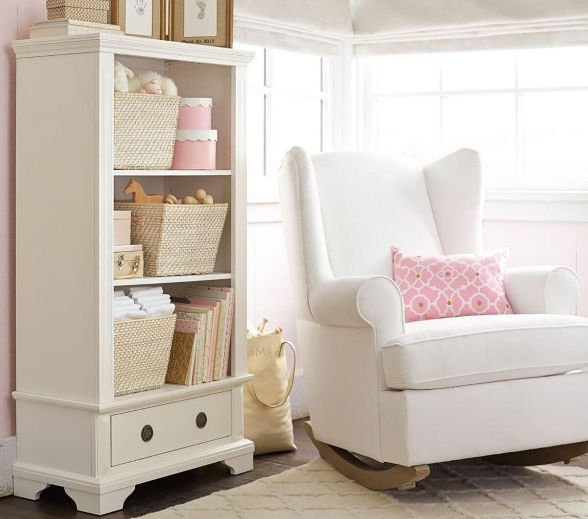 Pottery Barn Kids Wingback Nursing Rocker