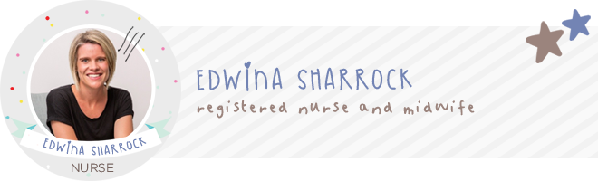 Edwina Sharrock expert midwife