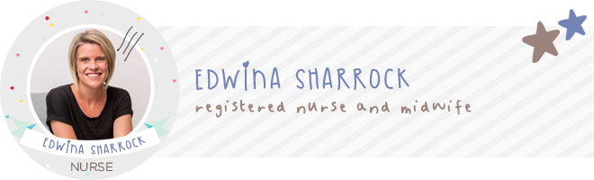 Edwina Sharrock expert midwife