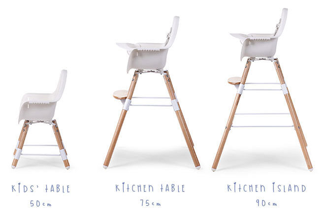 Evolu 2 High Chair progression