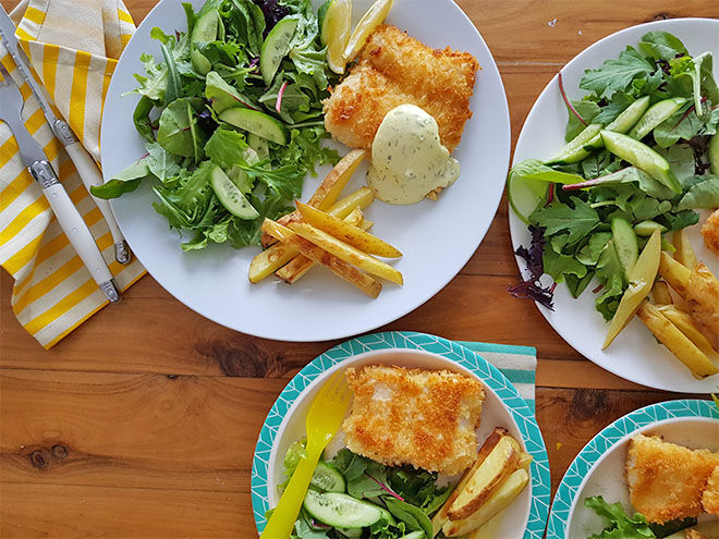 Jumbo Fish Fingers HelloFresh