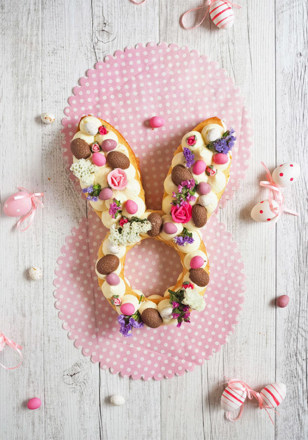 The Easter bunny cream tart we can't stop drooling over