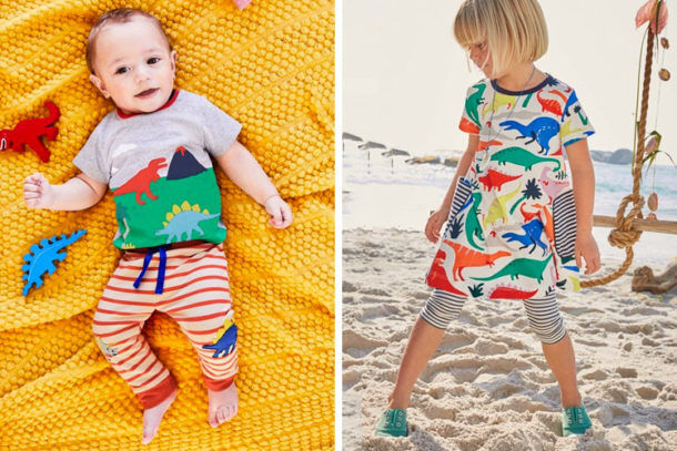 The dino-mite new collection from Mini Boden