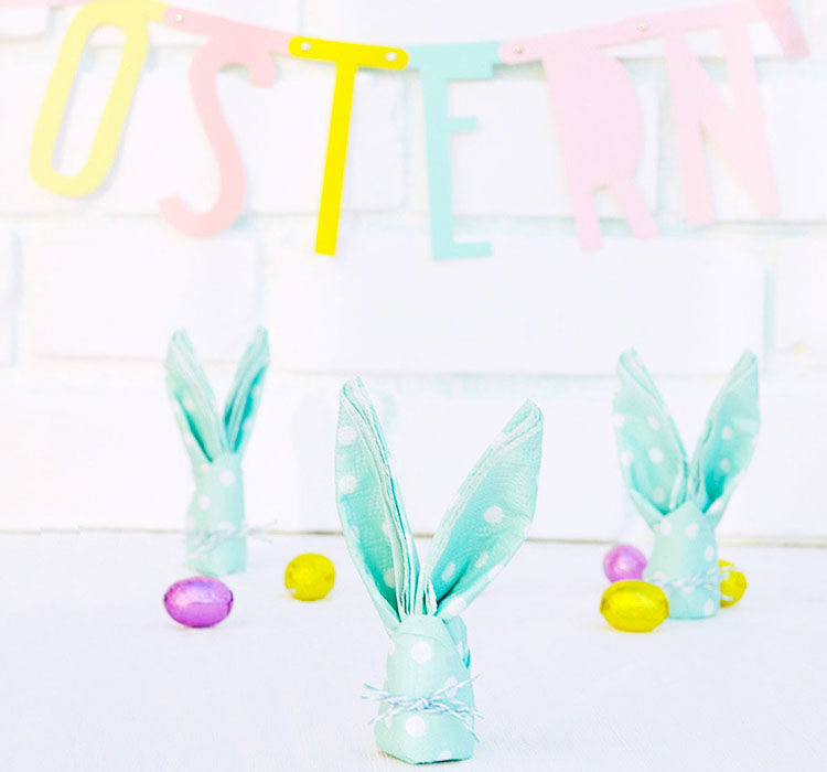 easy Easter napkins