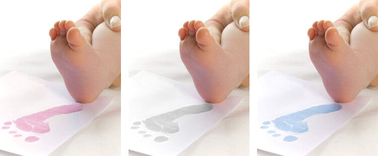 BabyInk prints colours