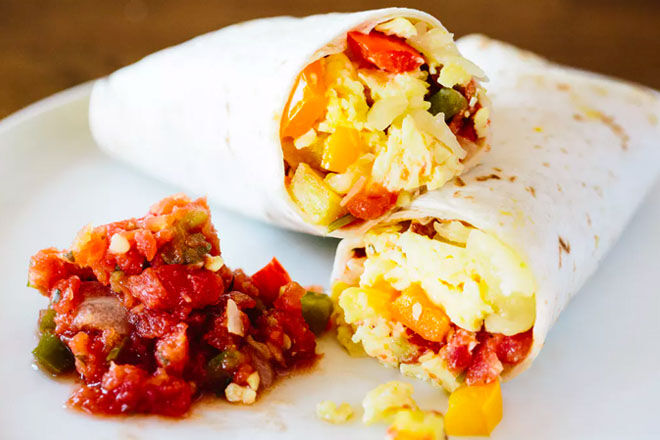 breakfast burritos