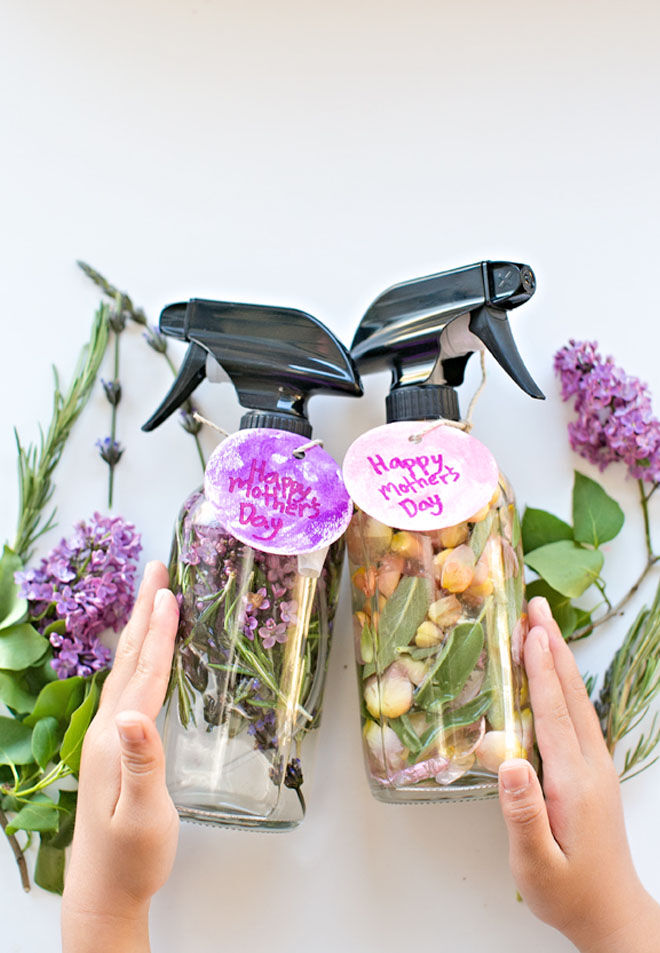 DIY Mother's Day Floral Herb Perfume